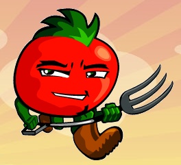 cartoon tomatoes